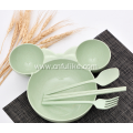 4-Pieces Minnie Mouse Shape Baby Dinnerware